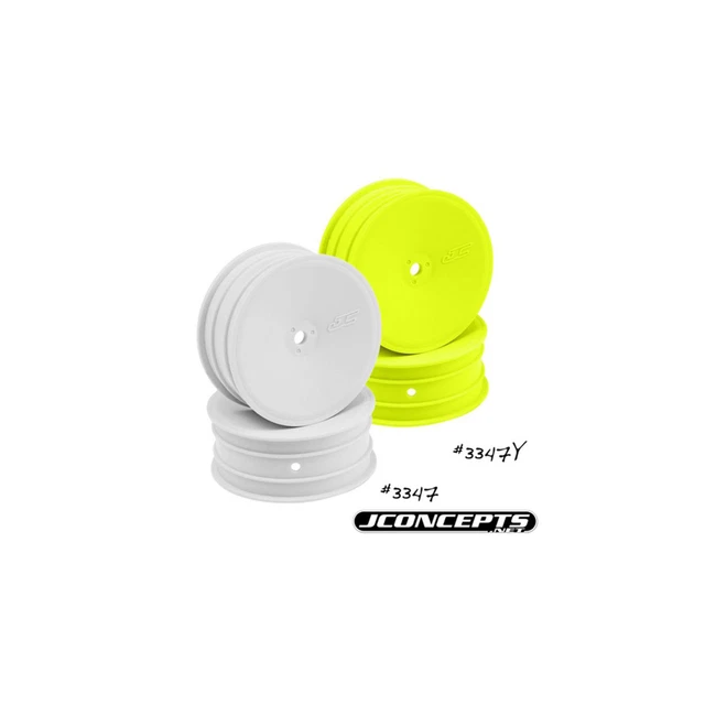 J Concepts JCO3347Y Front Mono,12mm Hex Wheel, Yellow: B4.1, RB5