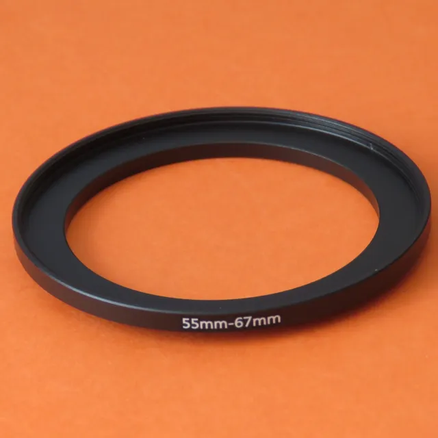 Step Up 55mm to 67mm Step-Up Ring Camera Lens Filter Adapter Ring 55mm-67mm