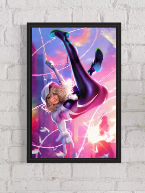 Spider-Gwen Fan Art | Premium Semi-Gloss Art Print 11x17" Ariel Diaz