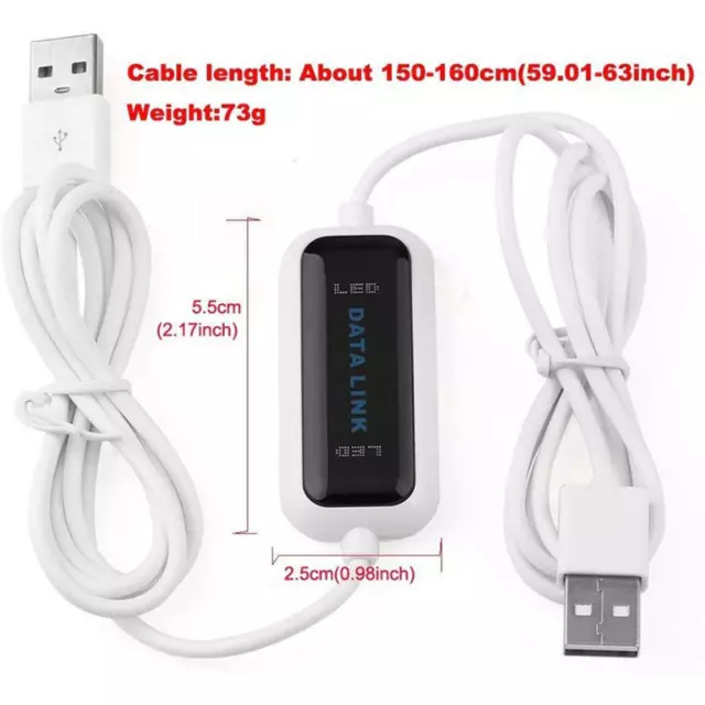 1.5m High Speed USB Pc to Pc Online Share Sync Copy Link Data File Transfer