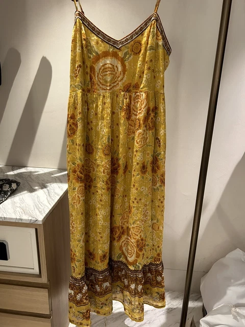 SPELL AND THE Gypsy Mystic Sunflower Strappy Maxi Dress Medium