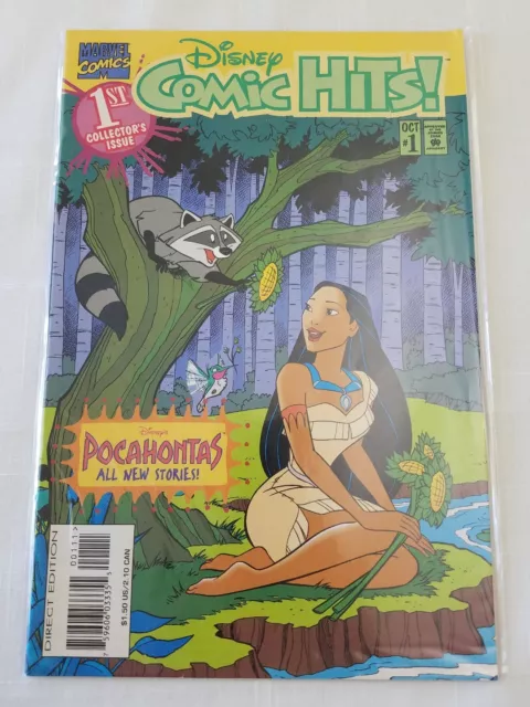 Vintage Marvel Comics Disney Comic Hits # 1 Collector's Issue Pocahontas RARE