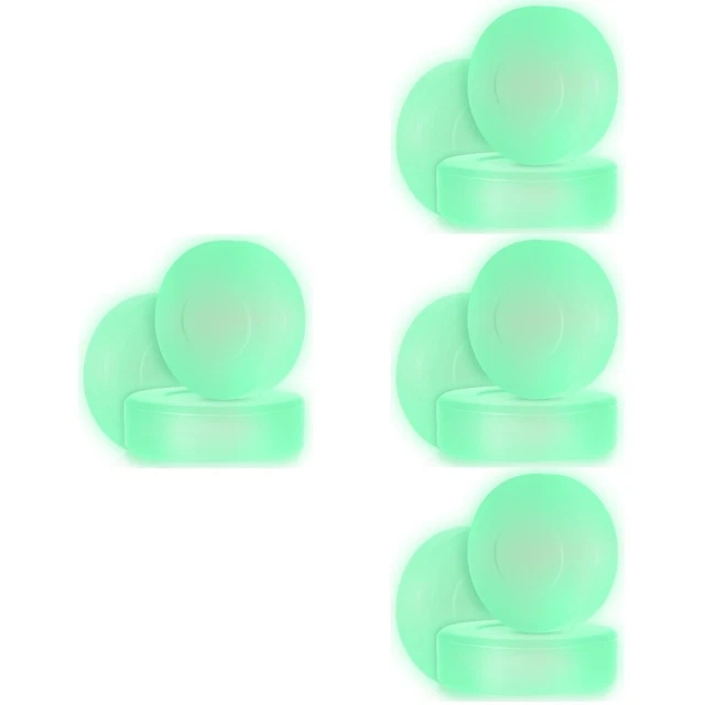 12 Pcs Street Hockey Ball Puck Round Crackers Air Hockey Shine