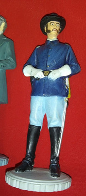 Gone with the Wind 1990 Franklin Mint Tom Yankee Captain Figurine Civil War  33