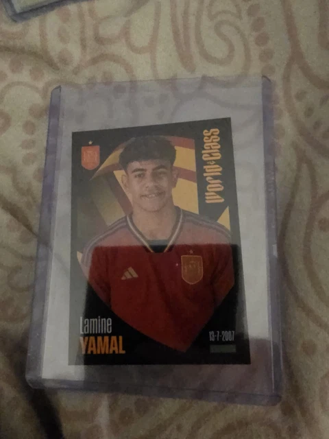 LAMINE YAMAL ROOKIE Card Platinum 2024 Panini Adrenalyn F.c Barcelona