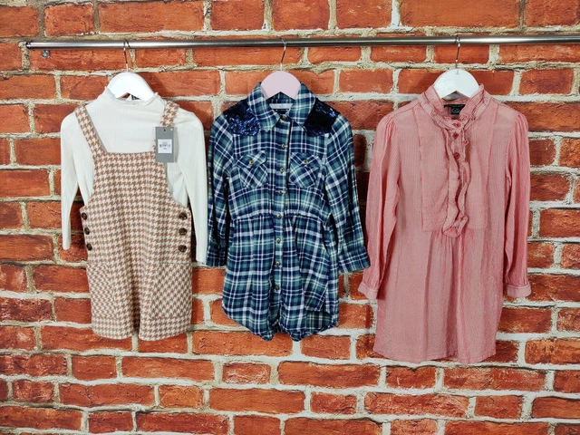 Girls Bundle Age 3-4 Years Marc Jacob M&S Etc Shirt Dress Pinafore Summer 104Cm