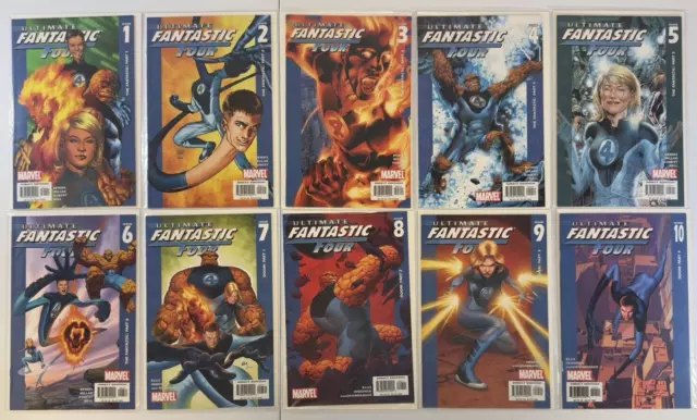 Ultimate Fantastic Four 1-60 COMPLETE RUN + Annuals Lot of 63 HIGH GRADE NM-M