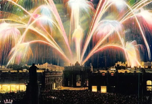 NANCY - Fireworks on the Arc de Triomphe