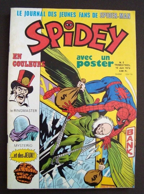 SPIDEY N°2 / 1979 / LUG / Très bon état général..