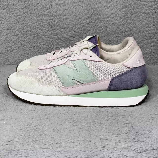NEW BALANCE 237 Womens Size 9 Sneakers Shoes Lavender Mint Suede ...