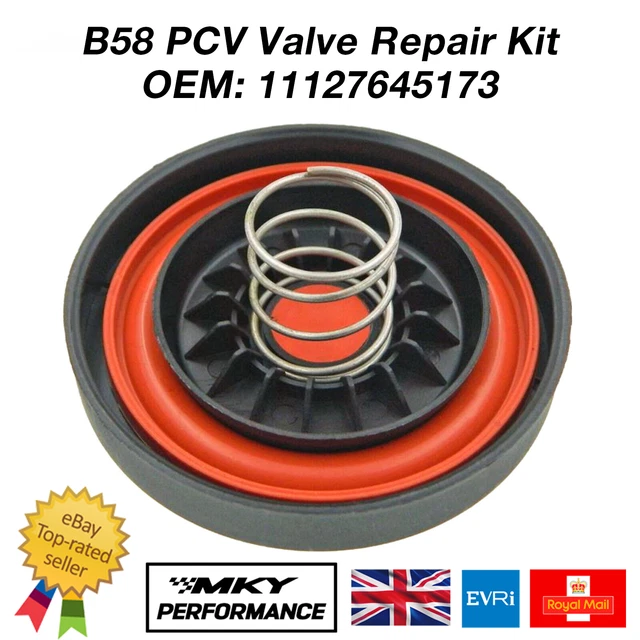BMW B58 PCV Diaphragm Valve Cover Repair Kit Cap F20 F22 F30 F32 G30 ...