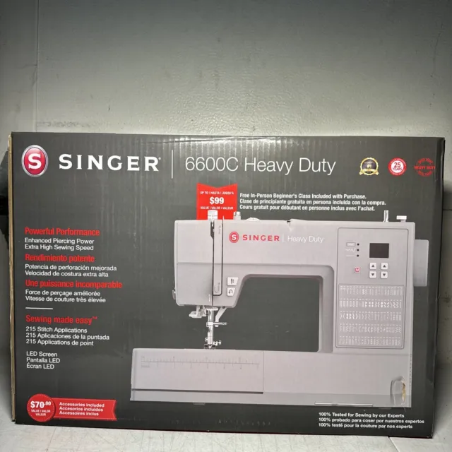 Singer Heavy Duty HD6800 Computerized Sewing Machine