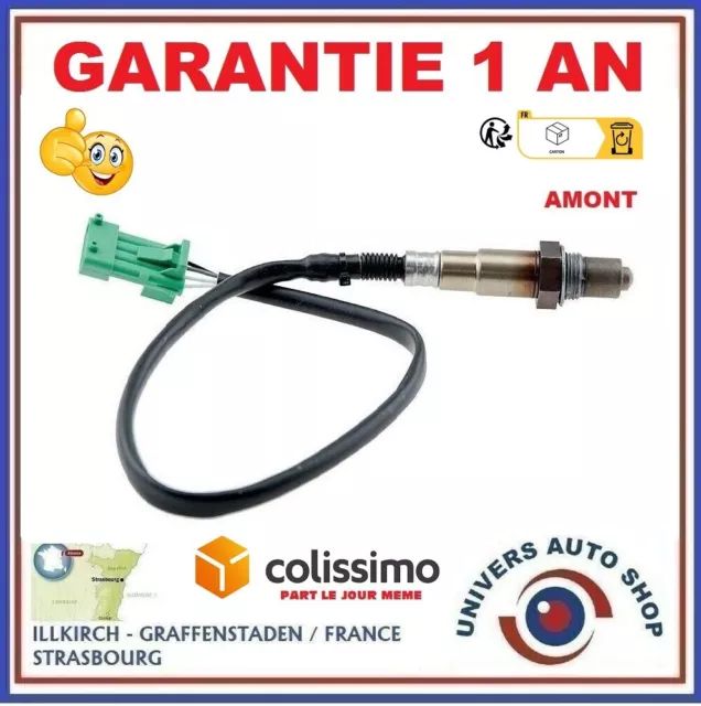 Sonde Lambda Pour CITROEN C4 C5,  PEUGEOT 207 208 308 508 =  1618.HC, 9665104080