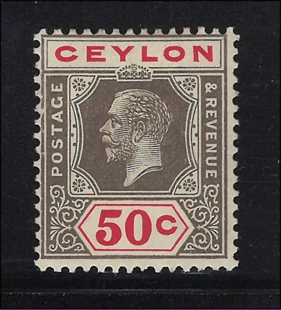 Ceylon Scott # 240 MH Single George V 1921-33