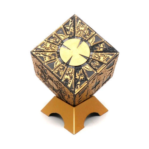 Hellraiser Cube Puzzle Box Lament Configuration Functional Pinhead Horror Props Hellraiser Cube Puzzle Box Lament Configuration Functional Pinhead Horror Props