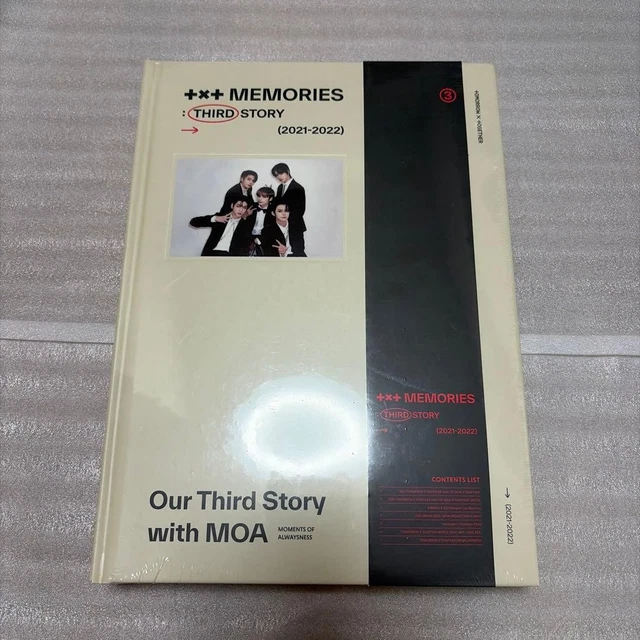 TXT MEMORIES THIRD STORY DVD Region 2 Unopened £326.76 - PicClick UK