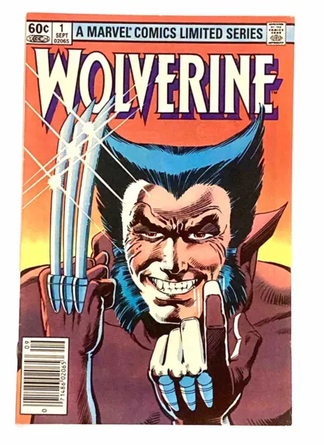 Wolverine #1 1982 8.5 VF+ 🔑 1st Cameo Yukio 1st Solo Title