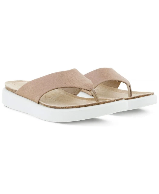 Ecco Womens Corksphere Thong Sandals