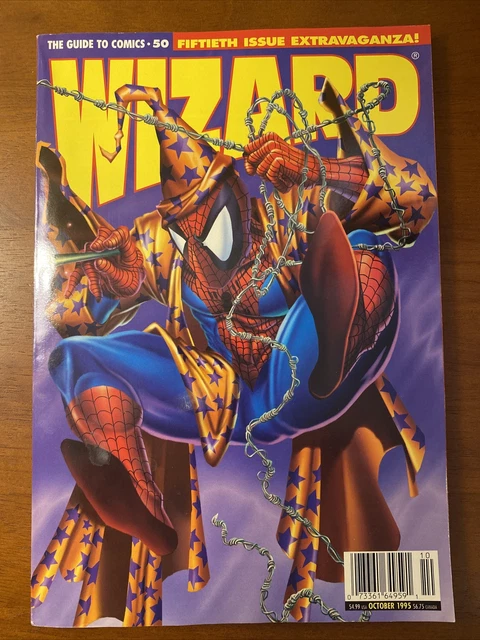 Wizard the Guide to Comics # 50 October 1995