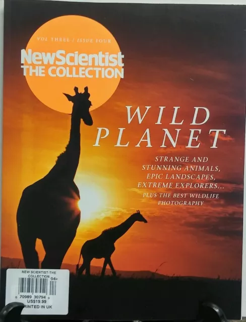 New Scientist The Collection Vol 3 Issue 4 Wild Planet Animals FREE SHIPPING sb