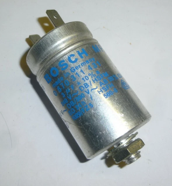 CONDENSATEUR BOSCH MP 3 μF 240 V ~ EUR 5,95 - PicClick FR