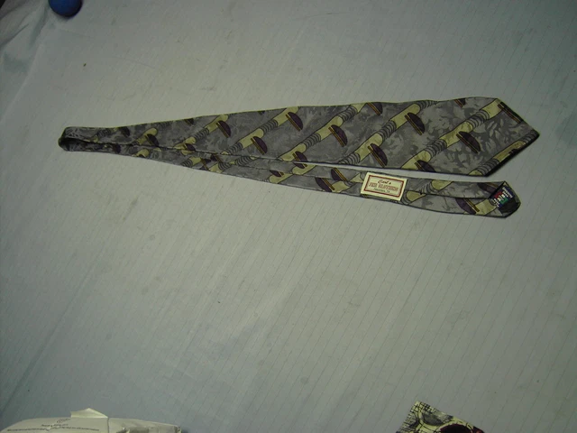 VALENTINO Pietro PURE SILK Tie Paris Rome Pre-owned