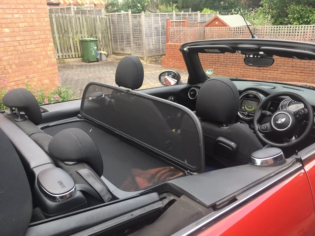 MINI Deflettore Vento Originale Windstop 2016 Cooper si adatta inutilizzato con tetto su/giù