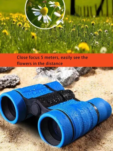 Adjustable Lightweight Kids Binoculars Toy Gift for Bird Watching Outdoors