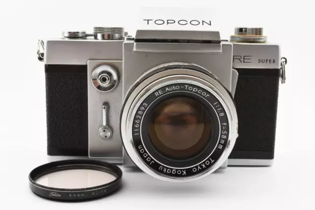 Topcon Re Super Auto-Topcor 58Mm F1.8 Y1981 838