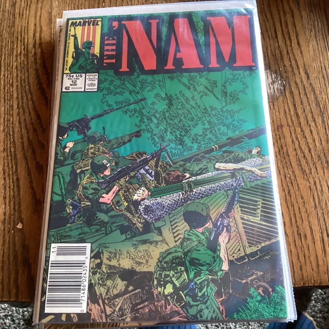 Lot of 4 The 'Nam #12,14,16,17Marvel Comics