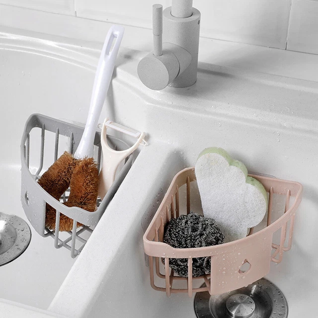 Estante de almacenamiento de cocina con pegamento estante de almacenamiento compacto multipropósito para ahorrar espacio