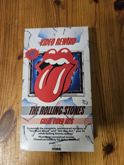 ミュージック The Rolling Stones-Video Rewind DVD-RS-BBC-Video-Rewind-front-
