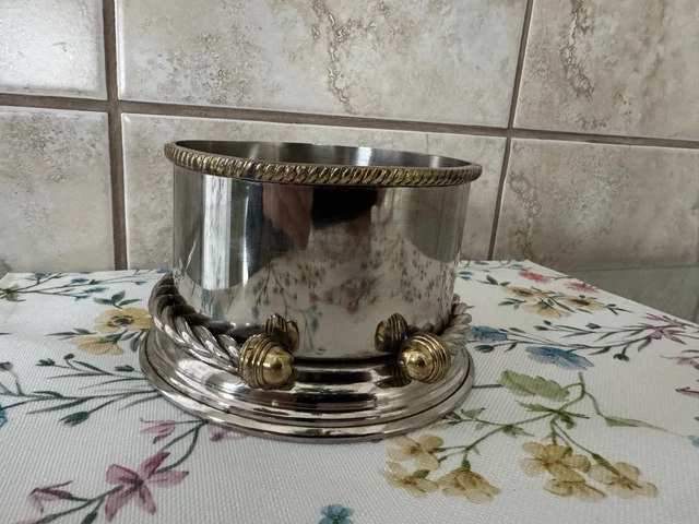 Charme Vintage Phonographe En Argent 925 - Poids 2,9 G, 1,6 Cm - Occasion Bon état
