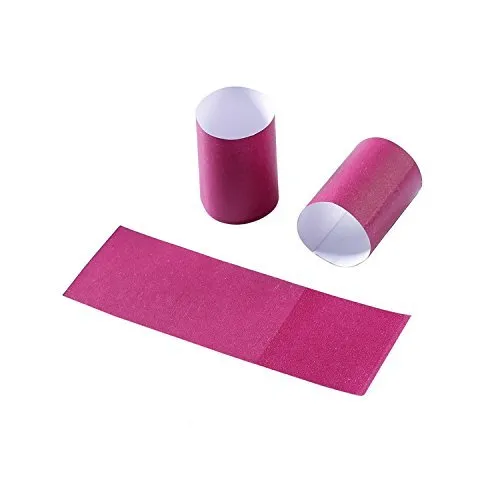 Paper Napkin Band Box Of 500 burgundy Paper Napkin Rings Self Adhesive Gm1050a