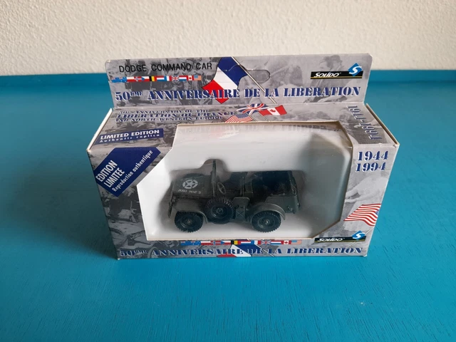 Solido 1/50 Dodge Sable Command Car – US Libye 1943 – Édition Limitée – Neuf