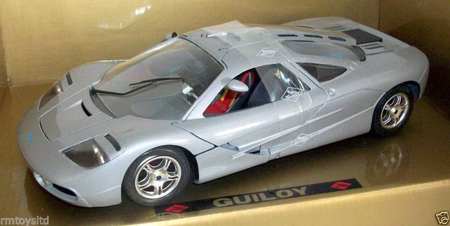 GUILOY 1/18 - 67504 Mclaren F1 Gtr Prototype - Gris Satin (Silver 