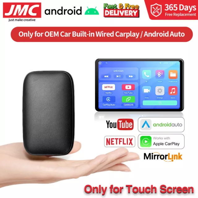 Carplay AI Box Wireless Carplay Android Auto Adapter Car Multimedia Video Gift