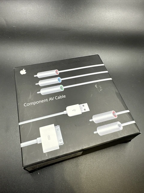 Apple  Component AV Cable - SEALED 2009 - Model MB128LL/B Iphone Ipod - 30 Pin
