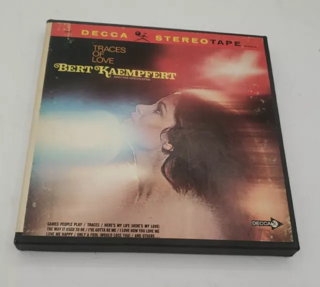Bert Kaempfert Traces of love (Easy Listening) Reel to Reel Tape