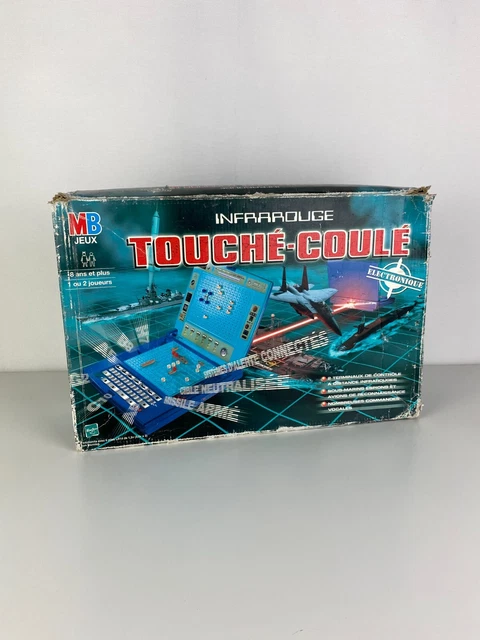 Touché coulé la bataille navale vintage de MB - Jeux & Jouets