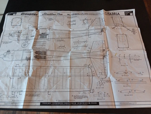 BAUPLAN GRAUPNER CITABRIA EUR 4,00 - PicClick DE