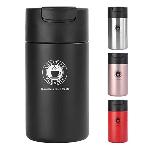 Vacuum Insulated Coffee Mug Spill Proof Stainless Steel Travel Mugs 16 Oz