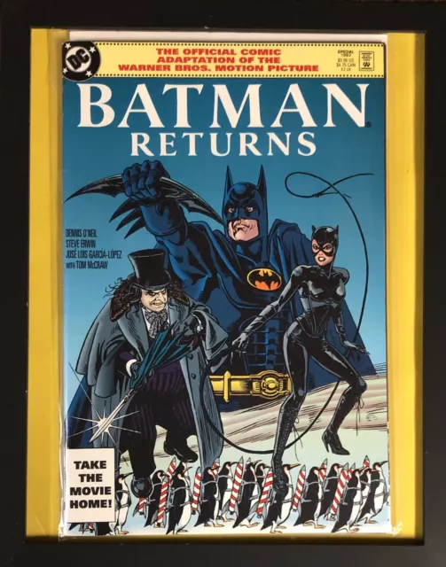 BATMAN RETURNS Official Comic Adaptation 1992 VF/NM Dennis O’Neil Michael Keaton