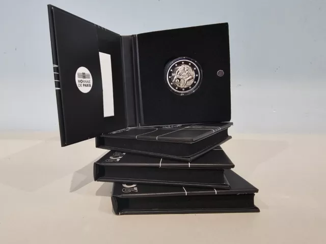 BOXSET 2 EUROS Commemorative France 2024 Paris 2024 Hercules Be Proof £