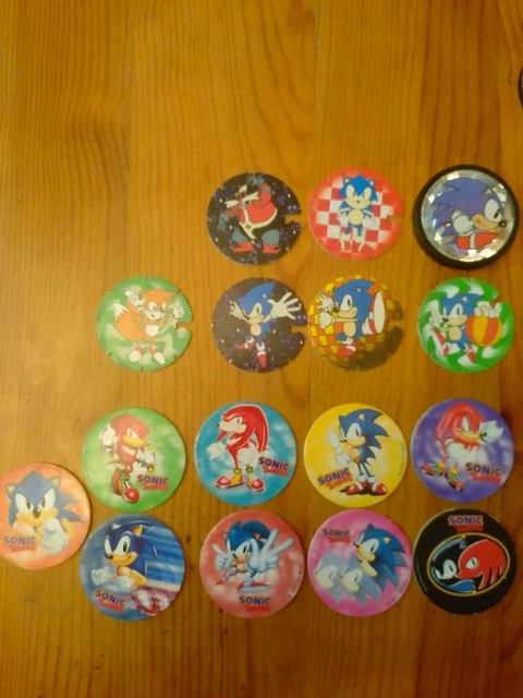 POGS Et KINI SLAMMER - Jeu Vintage Années 90 - Tableau Support Pour Jeu De Tirs - Occasion