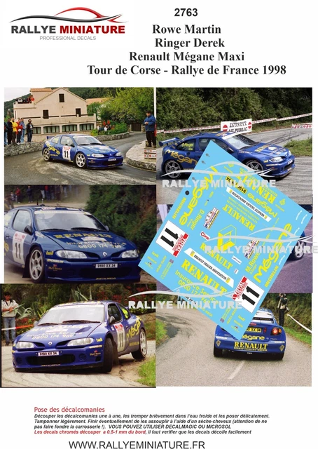 Anson 1/20 - Renault Maxi Megane Rowe