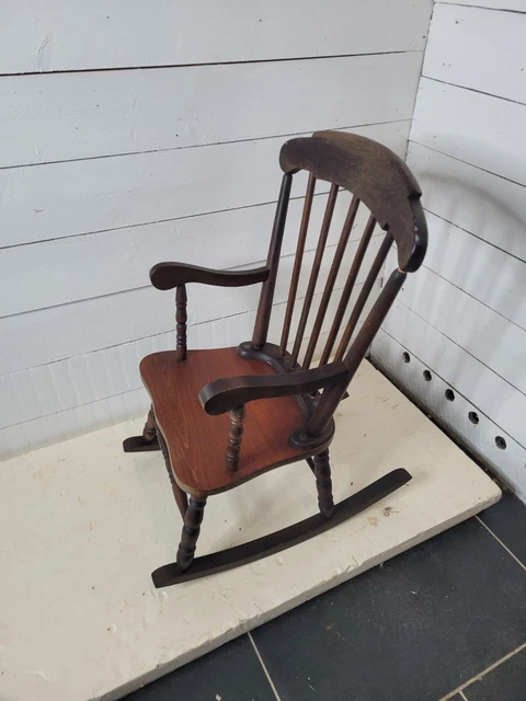 Rocking Chair Enfant En Bois