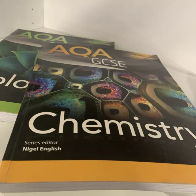 AQA GCSE Buchpaket, Physik, Wissenschaft, Triple Science Chemie & Biologie B19 3