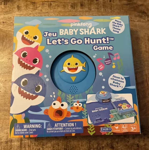 Pinkfong Baby Shark Song Jue Let's Go Hunt Card Game By Cardinal Games - New