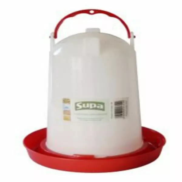 Poultry Drinker: Supa Bird Drinker Large 3 Litre For Chicken / Quail / Aviary